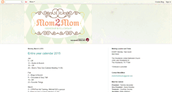 Desktop Screenshot of mom2momtwumc.blogspot.com