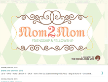 Tablet Screenshot of mom2momtwumc.blogspot.com