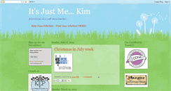 Desktop Screenshot of itsjustmekim.blogspot.com