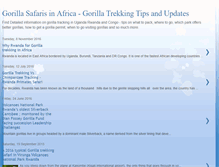 Tablet Screenshot of gorillasafarisafrica.blogspot.com