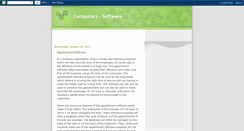Desktop Screenshot of cmputerssoftwa.blogspot.com