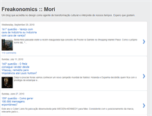 Tablet Screenshot of freaknomics.blogspot.com