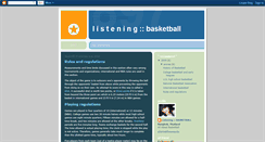 Desktop Screenshot of listeningbas.blogspot.com