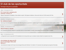 Tablet Screenshot of elclubdelesoportunitats.blogspot.com
