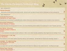 Tablet Screenshot of greenchemtech.blogspot.com