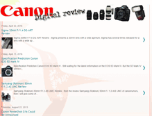 Tablet Screenshot of canondigital-review.blogspot.com