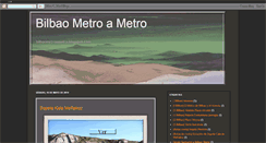 Desktop Screenshot of bilbaometroametro.blogspot.com