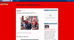 Desktop Screenshot of chateaubenoit.blogspot.com