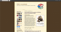 Desktop Screenshot of libri-e-recensioni.blogspot.com