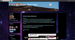 Desktop Screenshot of kjellellefsonterritory.blogspot.com