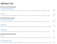 Tablet Screenshot of abebookclub.blogspot.com