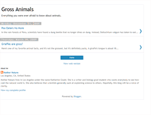 Tablet Screenshot of grossanimals.blogspot.com