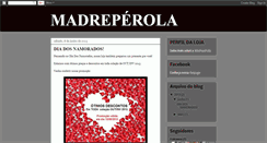Desktop Screenshot of lojamadreperola.blogspot.com