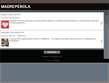 Tablet Screenshot of lojamadreperola.blogspot.com