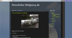 Desktop Screenshot of melges24news.blogspot.com