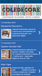Mobile Screenshot of coledecore.blogspot.com