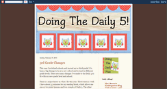 Desktop Screenshot of doingthedaily5.blogspot.com