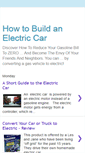 Mobile Screenshot of how-to-build-an-electric-car.blogspot.com