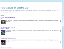 Tablet Screenshot of how-to-build-an-electric-car.blogspot.com