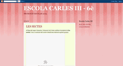 Desktop Screenshot of escolacarles3cinque.blogspot.com