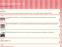 Tablet Screenshot of escolacarles3cinque.blogspot.com