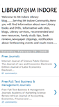 Mobile Screenshot of iimindorelibrary.blogspot.com