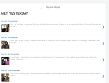 Tablet Screenshot of metyesterday.blogspot.com