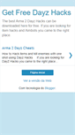 Mobile Screenshot of bestarma2dayzhacks.blogspot.com