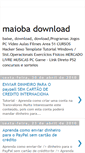 Mobile Screenshot of maiobadownload.blogspot.com