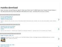 Tablet Screenshot of maiobadownload.blogspot.com