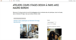 Desktop Screenshot of cours-dessin-louvre.blogspot.com