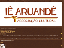 Tablet Screenshot of ie-aruande-acaosocial.blogspot.com