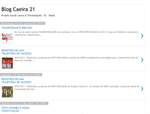 Tablet Screenshot of blogcaeira21.blogspot.com