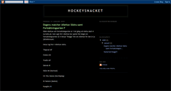 Desktop Screenshot of hockeysnacket.blogspot.com