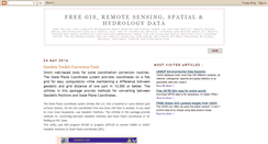 Desktop Screenshot of free-gis-data.blogspot.com