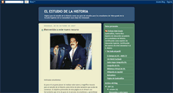 Desktop Screenshot of elestudiodelahistoria.blogspot.com