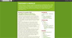 Desktop Screenshot of facciamoilmacello.blogspot.com