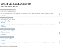 Tablet Screenshot of cannedgoodsandammunition.blogspot.com