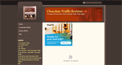 Desktop Screenshot of chocolatetruffle-reviews.blogspot.com