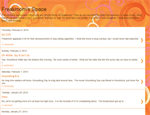 Tablet Screenshot of freakymom.blogspot.com