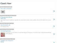 Tablet Screenshot of claresview.blogspot.com