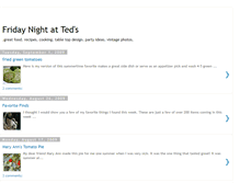 Tablet Screenshot of fridaynightatteds.blogspot.com