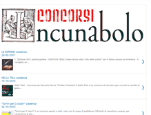 Tablet Screenshot of incunaboloconcorsi.blogspot.com