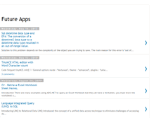 Tablet Screenshot of future-apps.blogspot.com