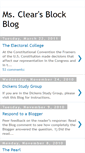 Mobile Screenshot of msclearsblockblog.blogspot.com