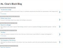 Tablet Screenshot of msclearsblockblog.blogspot.com