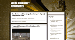 Desktop Screenshot of dgbuvbibliotecologia.blogspot.com