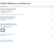 Tablet Screenshot of dgbuvbibliotecologia.blogspot.com