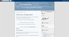 Desktop Screenshot of exchange-expert.blogspot.com