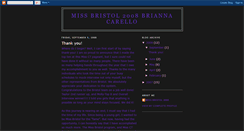 Desktop Screenshot of missbristol2008.blogspot.com